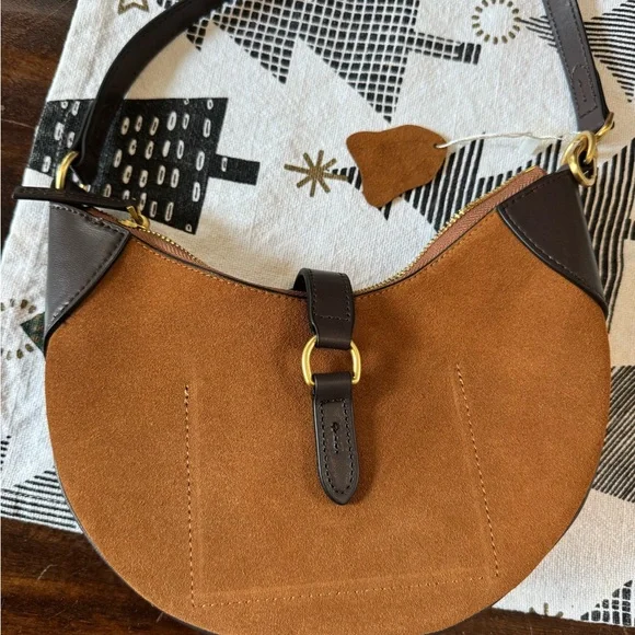 Polo ID Bag inspired Leather Shoulder Bag - Picture 5 of 7